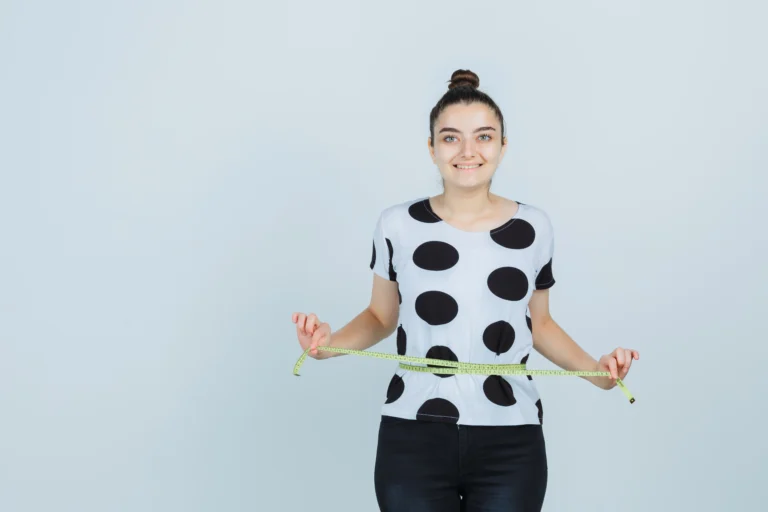 expressive young woman posing