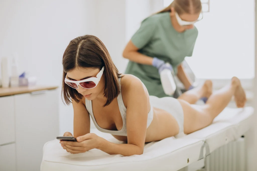 laser epilation hair removal therapy