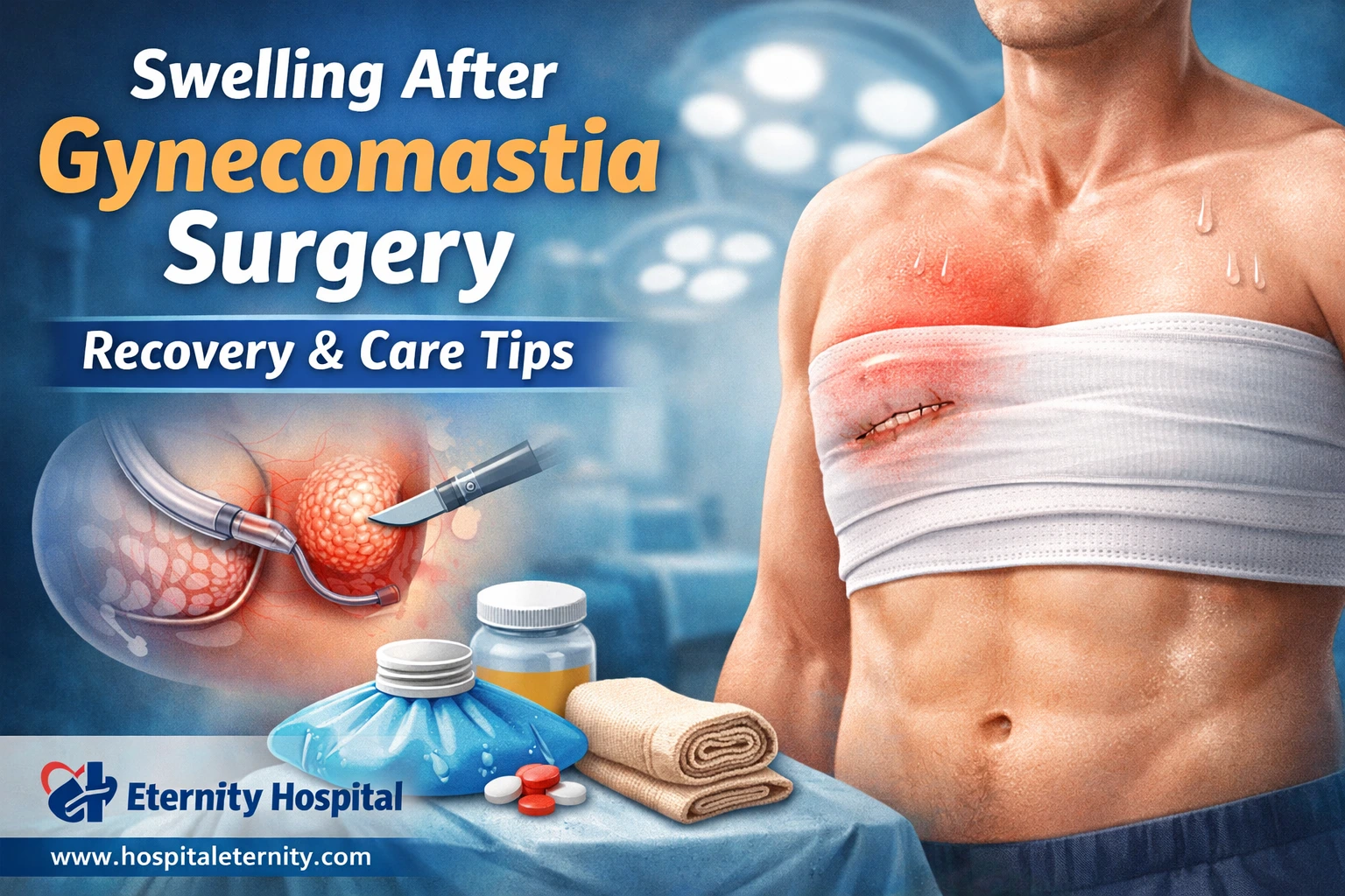 Swelling After Gynecomastia Surgery: Detailed Recovery Guide