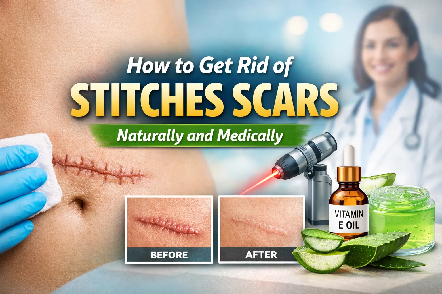 How to Get Rid of Stitch Marks—Complete Guide for Smooth, Scar-Free Skin