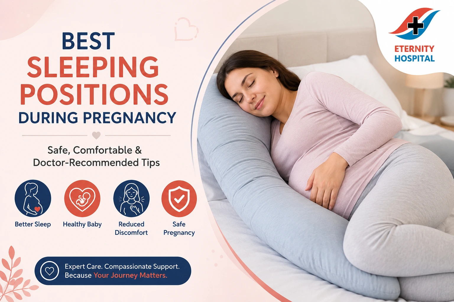 Best Sleeping Positions During Pregnancy: Safe, Comfortable, and Doctor-Recommended Sleep Tips