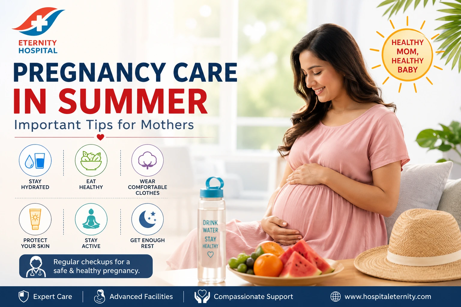 Pregnancy Care in Summer: Important Tips for Mothers for a Safe and Healthy Pregnancy