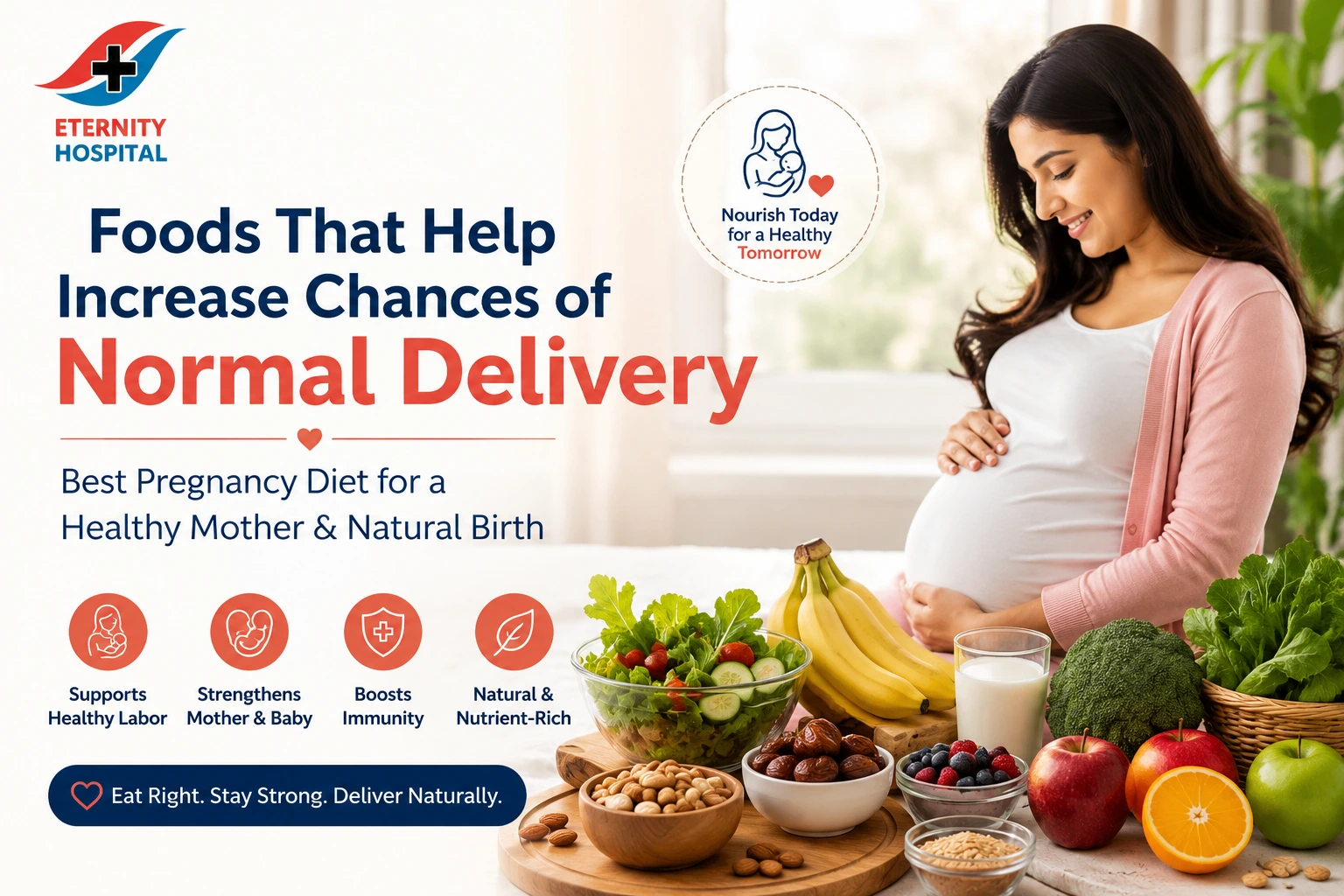 Foods That Help Increase Chances of Normal Delivery: Best Pregnancy Diet for a Healthy Natural Birth
