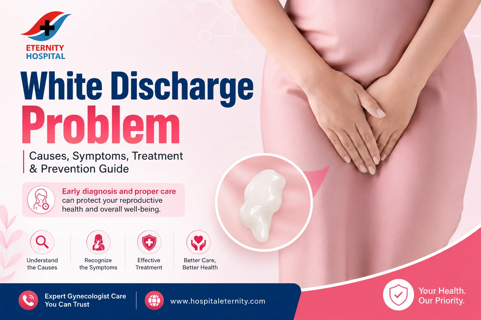 White Discharge Problem: Causes, Symptoms, Treatment & Prevention Guide