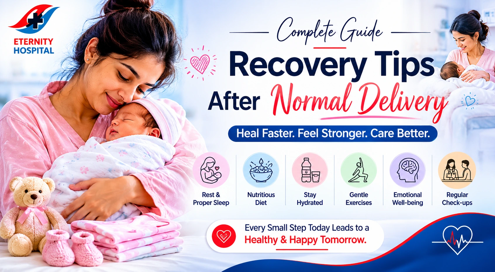 Top Recovery Tips After Normal Delivery