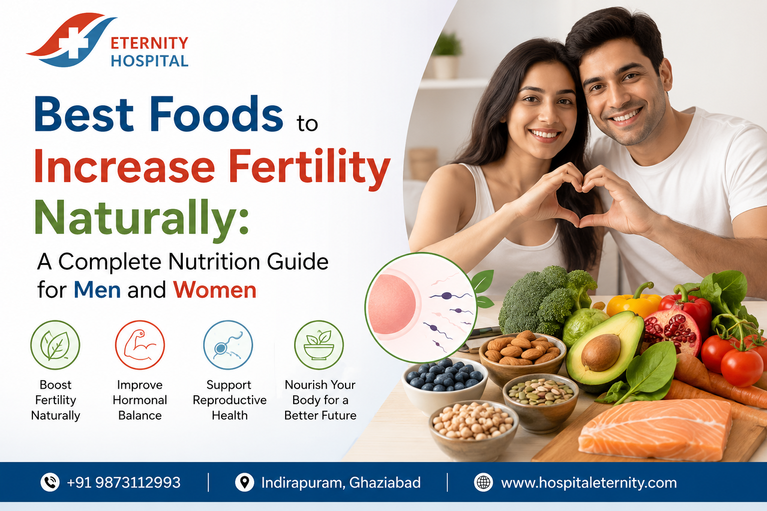 Best Foods to Increase Fertility Naturally: A Complete Nutrition Guide for Men and Women