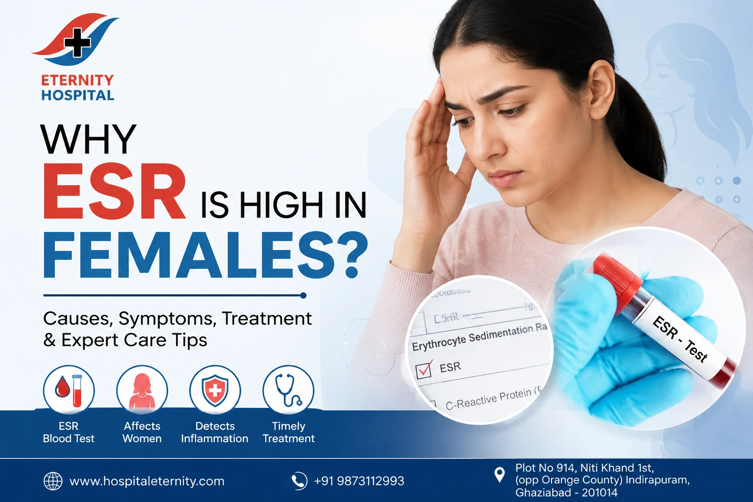 Why ESR is High in Females: Causes, Symptoms, Treatment, and When to Worry