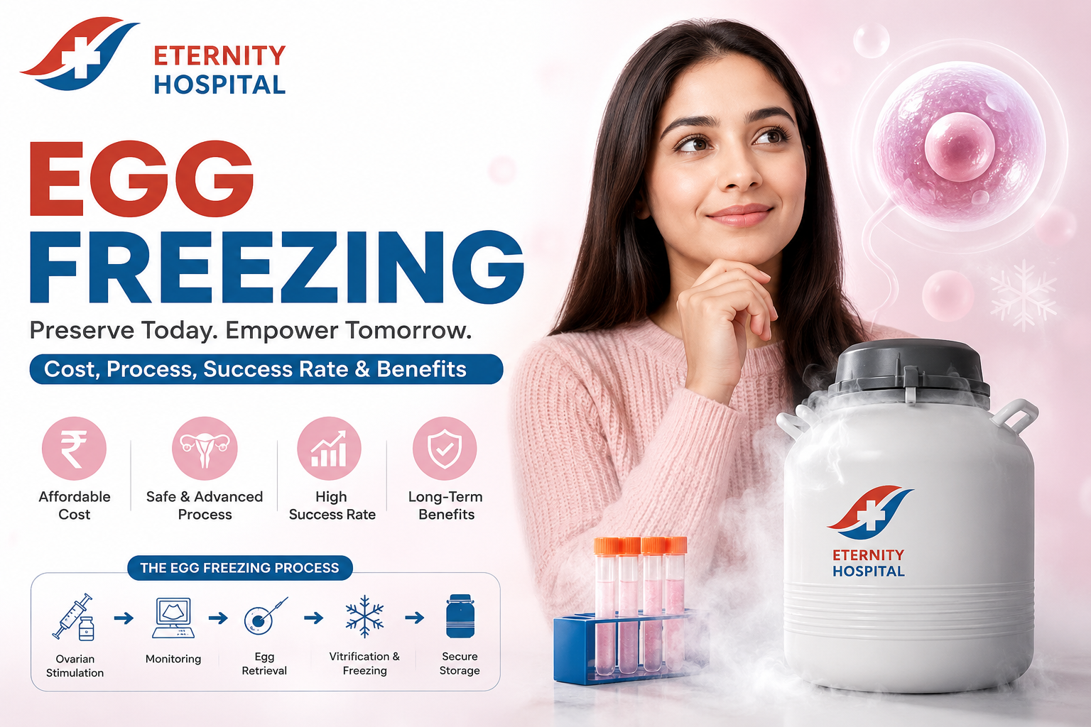 Egg Freezing: Cost, Process, Success Rate & Benefits