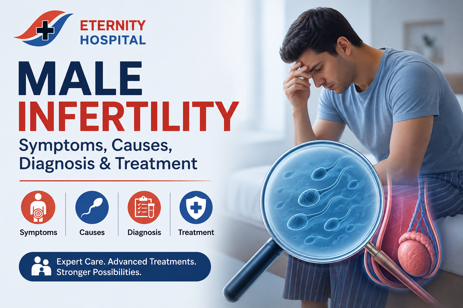 Male Infertility: Symptoms, Causes, Diagnosis & Treatment